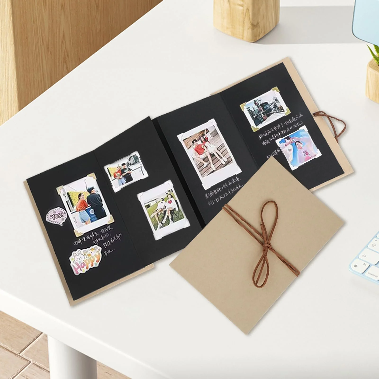 Міні Фотоальбом 5 дюймів DIY та для склеювання Подарунок на випускний, подарунок на день народження або річницю весілля, фото №5