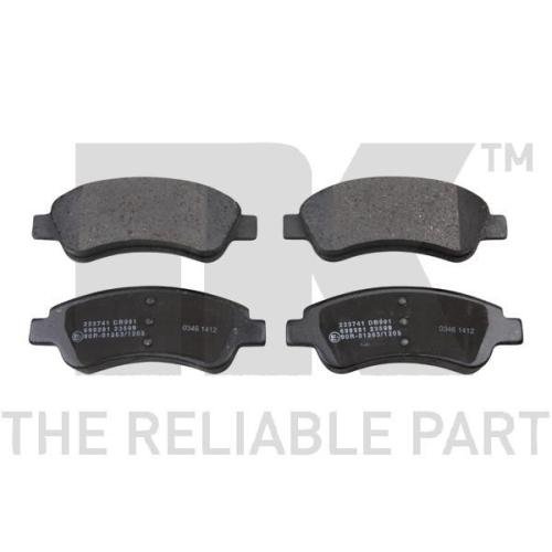 Гальмівний диск NK 201929 для CITROËN OPEL PEUGEOT VAUXHALL DS, передня вісь, фото №5