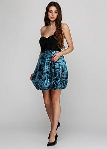 Платье Bebe 38 Комбинированный (CH-800_Mix) - Фото 1