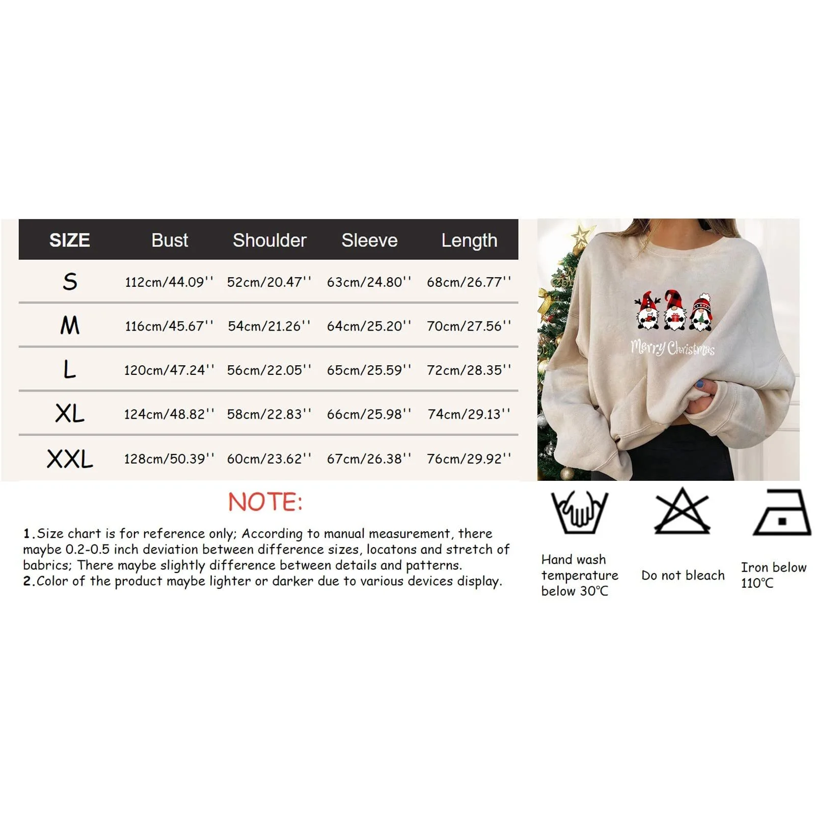 Рождественский джемпер Женский 2024 Рождественская шапка, принт бокала вина, анималистический принт, фото №6