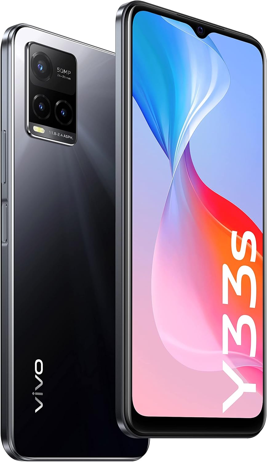 Смартфон 6.58" Vivo Y33S 8/128Gb 4G 2-SIM NFC 50/16Мп 8 ядер Android 13 Mirror Black, фото №2