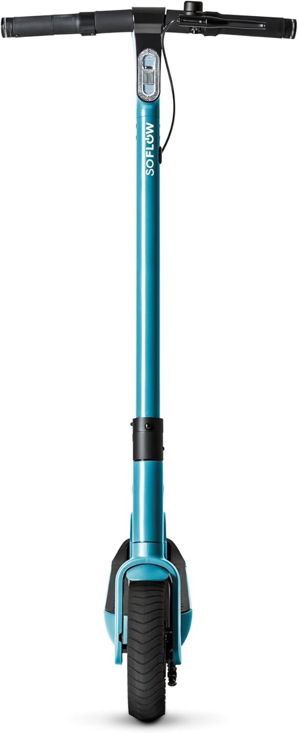 Електросамокат SOFLOW SO ONE+ / до 40 км запас ходу / 500 Вт / 9" колеса / 120 кг навантаження / 22 км/год / Бірюзовий, фото №3