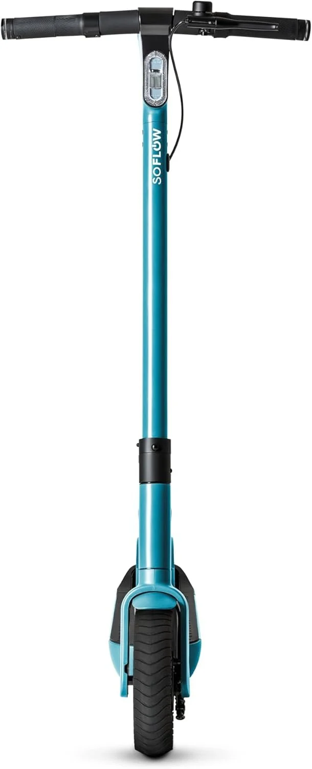 Електросамокат SOFLOW SO ONE+ / 40 км запас ходу / 500 Вт / 9" колеса / 120 кг навантаження / 22 км/г /  Синій, фото №4