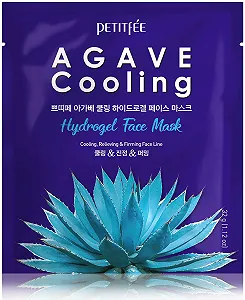 Гидрогелевая маска для лица PETITFEE Agave Cooling Single synthetic.ua - Фото 1