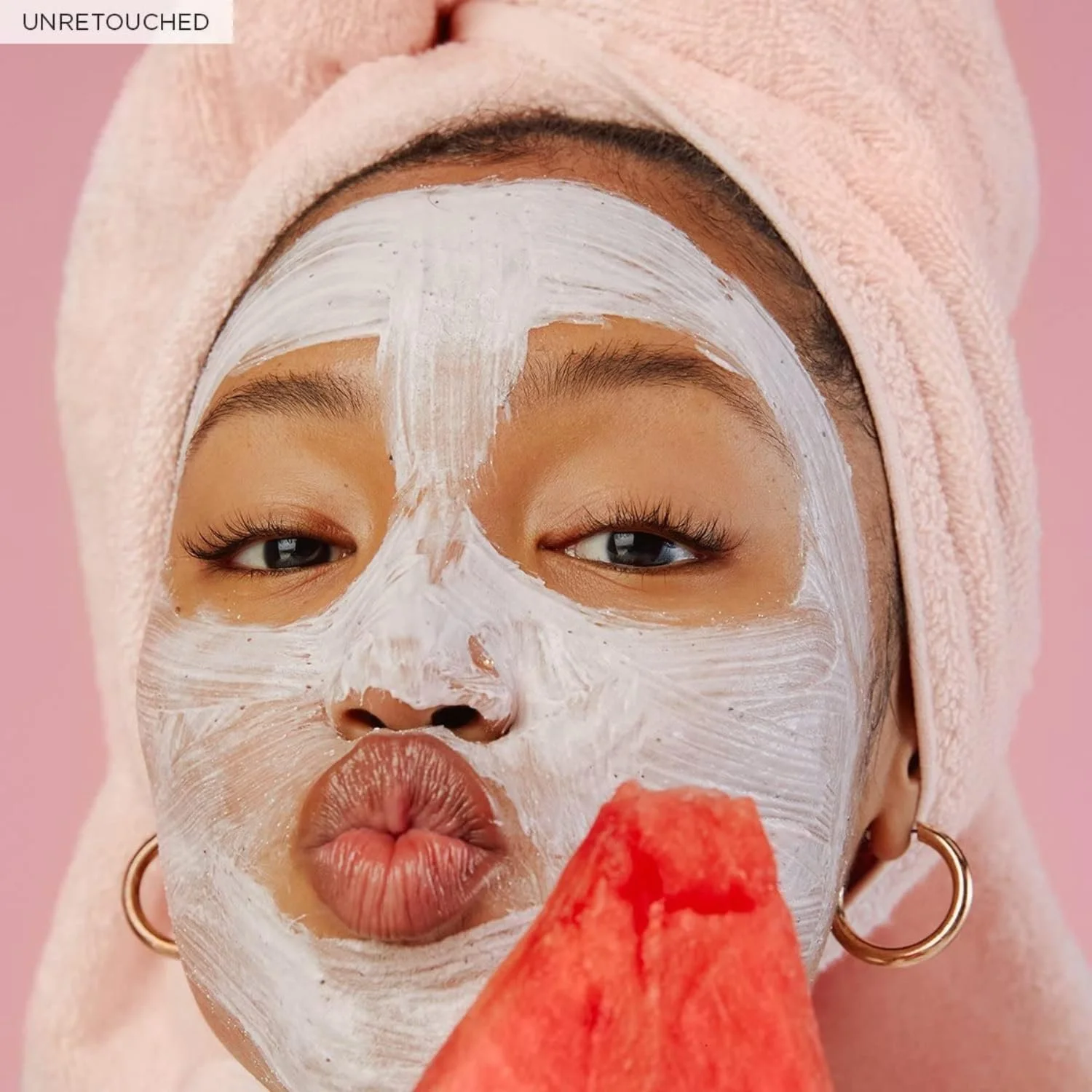 Маска для лица Glow Recipe Watermelon Glow Hyaluronic Clay Pore Tight Face - Нежная отшелушивающая глиняная маска с гиалуроновой кислотой - Помогает минимизировать вид пор, выравнивает тон + увлажняет (60 мл), фото №5