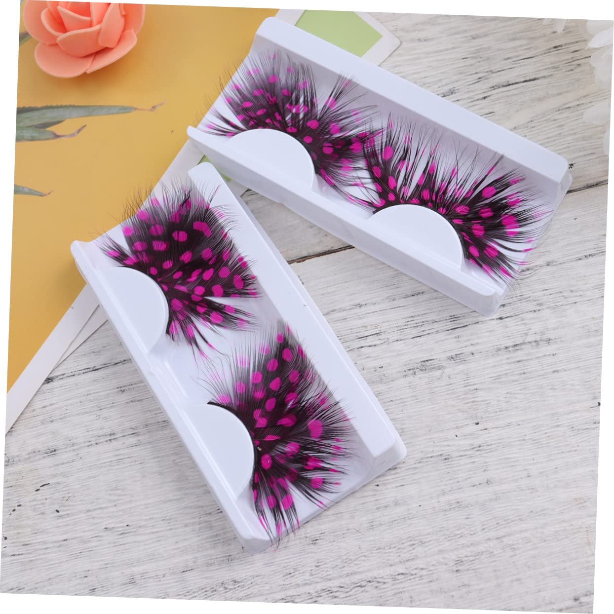 Вії Angoily 10 Пара штучні повні перебільшені багаторазові для подовження густі, фото №7