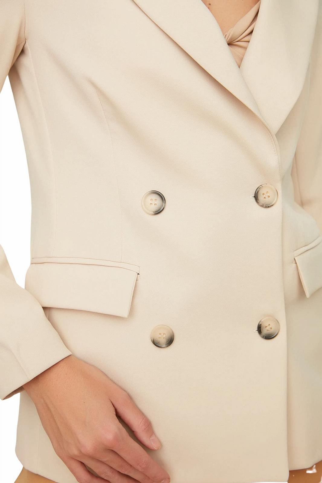 Пальто TRENDYOL Headte Бежевый, фото №8