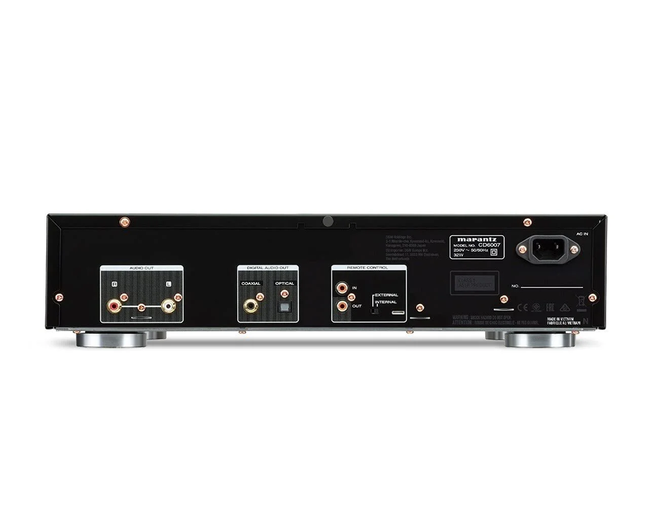 CD-проигрыватель Marantz CD6007 HiFi CD, CD и CD-R/RW воспроизведение, USB, усилитель для наушников, черный, фото №3