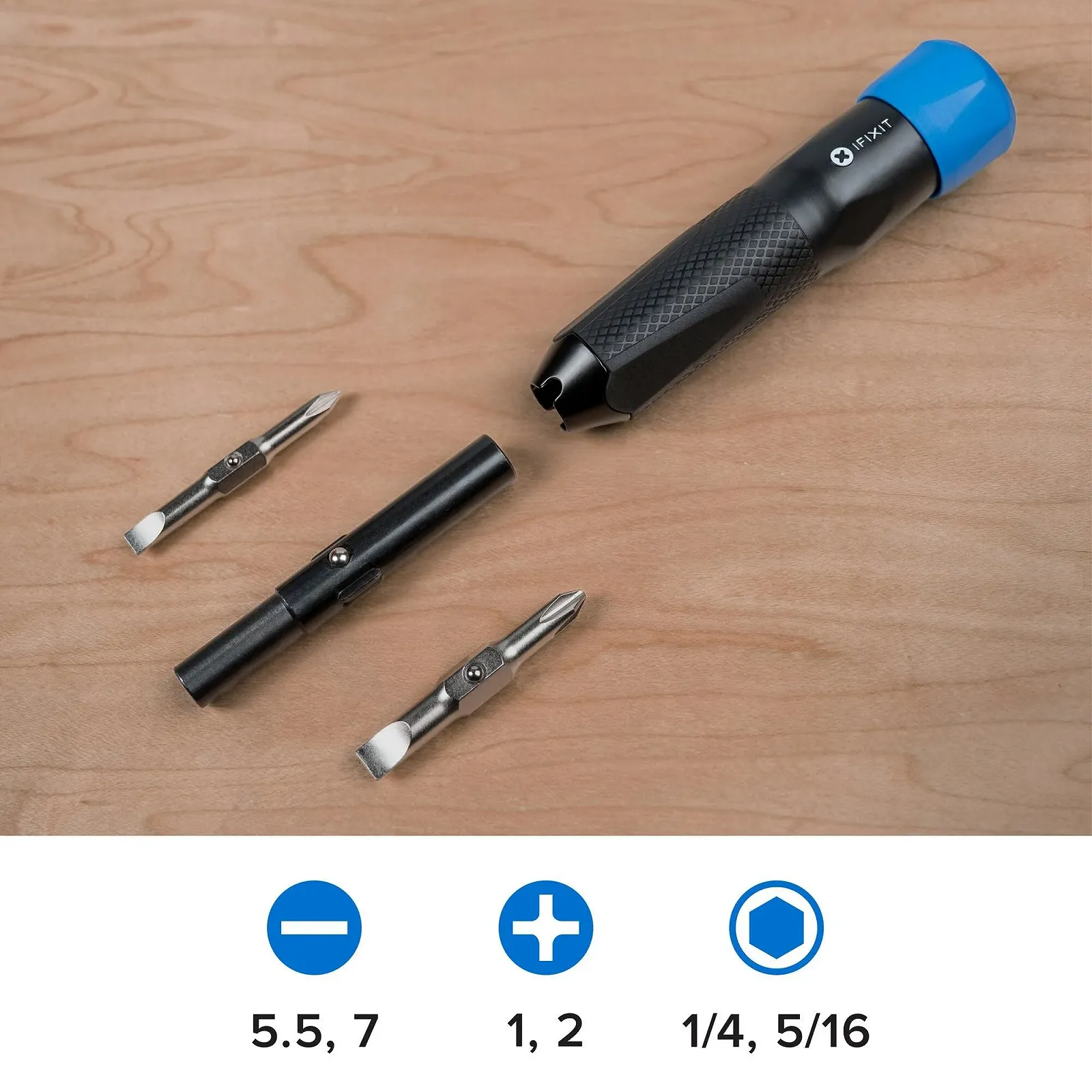 Викрутка iFixit Narwhal 6 в 1 Phillips, Slotted, Socket, фото №4