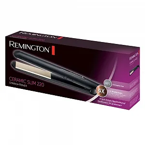 Випрямляч для волосся Remington 220 °C вузькі пластини кераміка/тефлон synthetic.ua - Фото 1