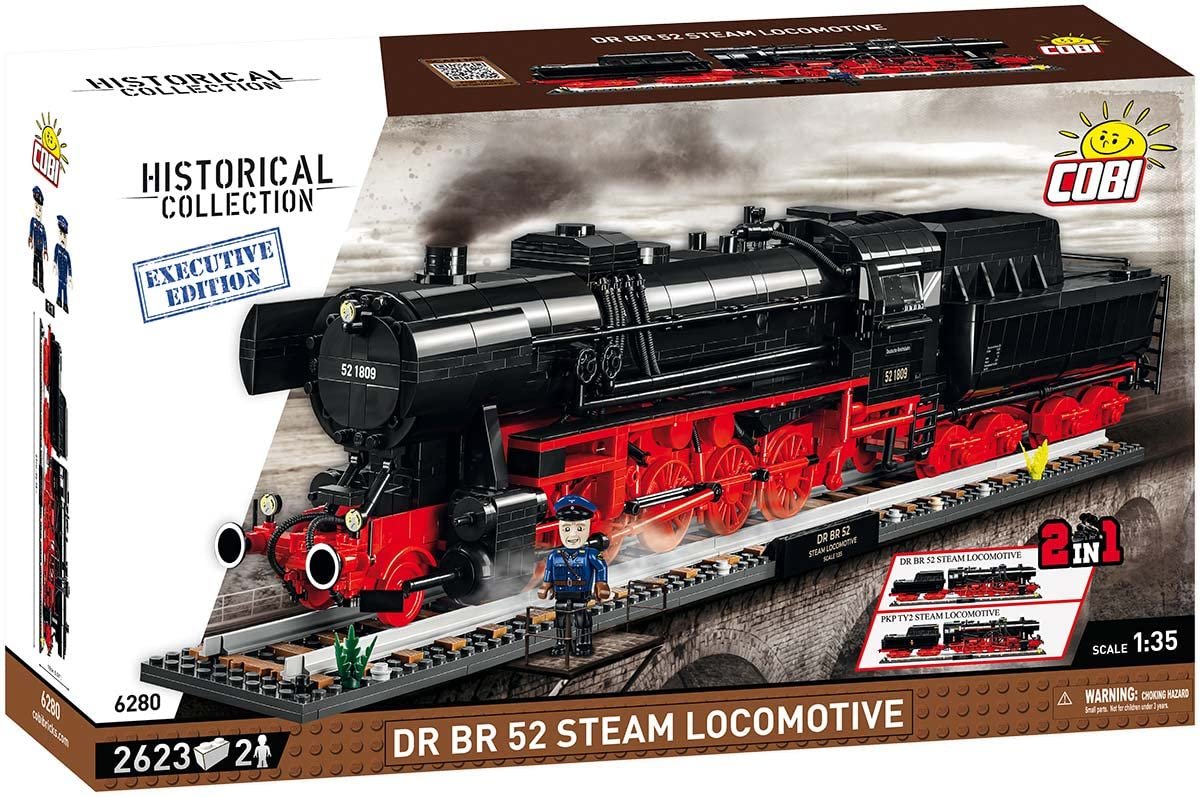 Локомотив COBI DR BR 52 Steam, фото №3