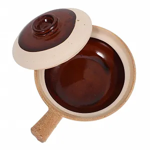 Горшок керамический Balacoo термостойкий для тушения риса и супов традиционный - Фото 1