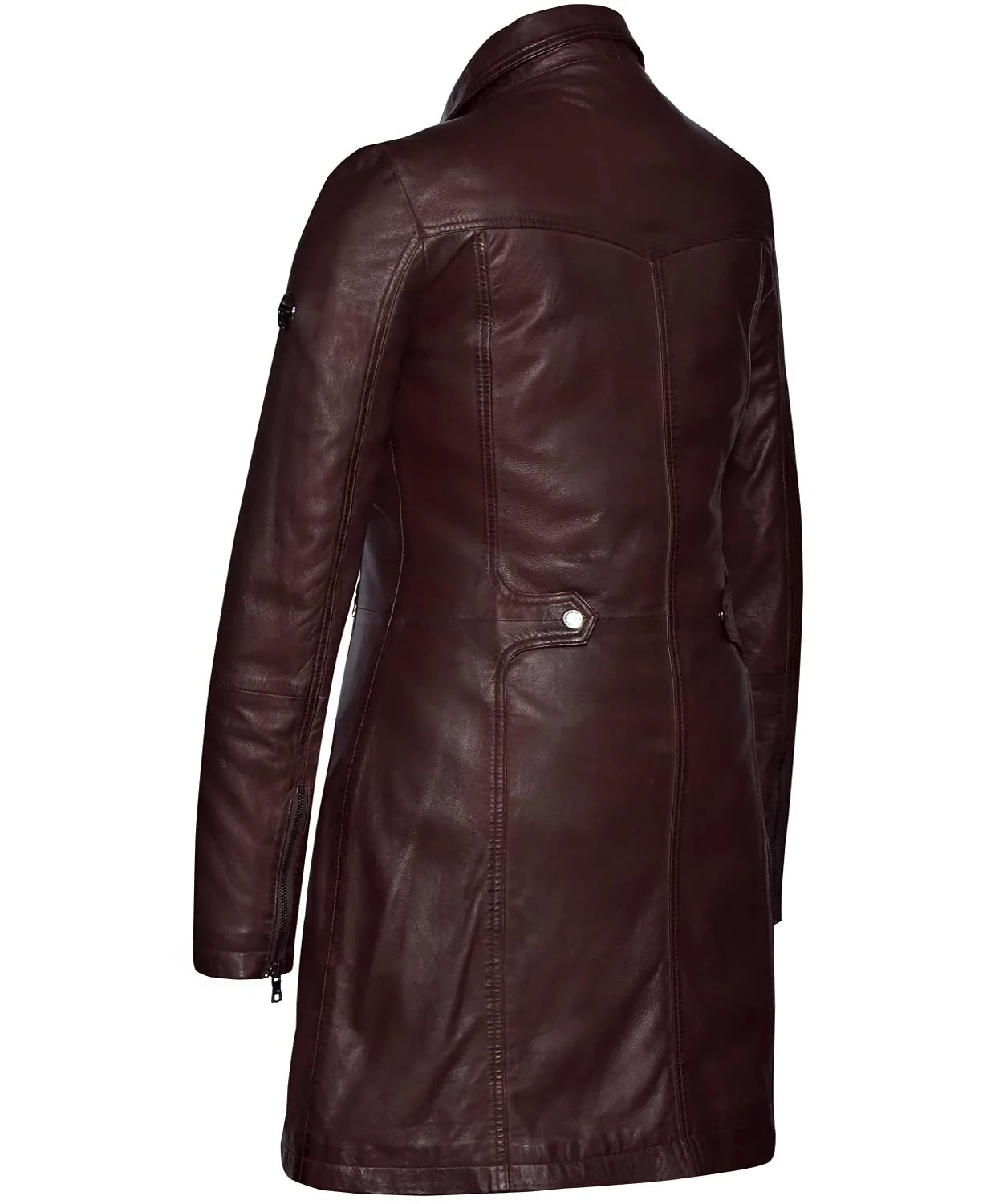 Кожаное пальто Bluepiel Vera Женское, фото №6 Кожаное пальто Bluepiel Vera Женское, фото №6