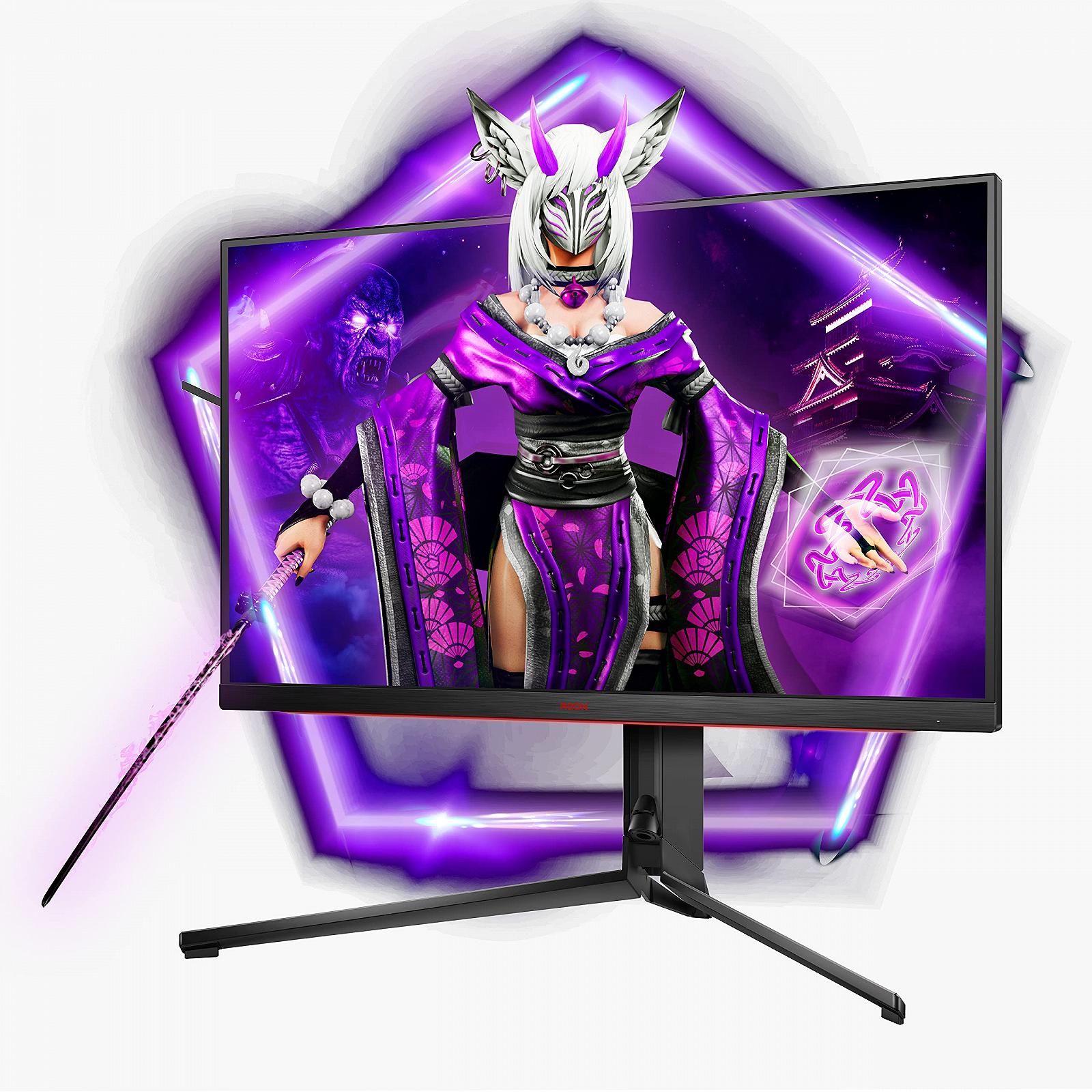 Монітор AOC AGON Pro AG324UX 32 дюйми UHD Ігровий 144 Гц 1 мс HDR400 FreeSync Premium Чорний, фото №2