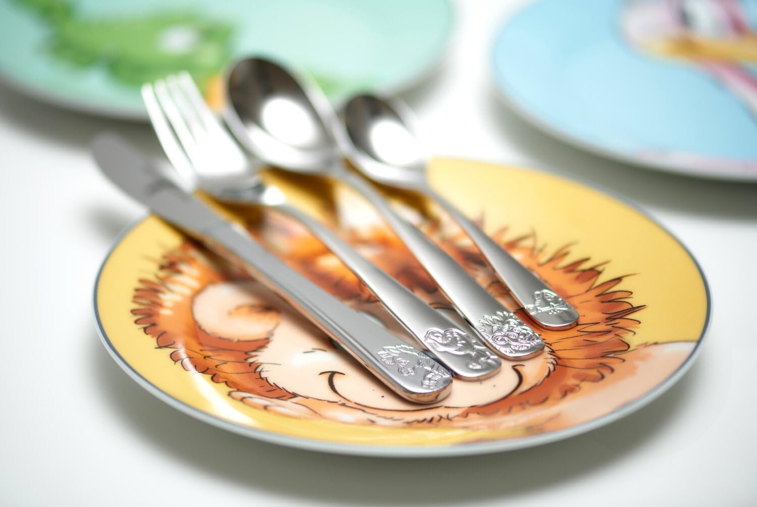 Набор столовых приборов Ritzenhoff & Breker Happy Zoo, 4 предмета, фото №2 Набор столовых приборов Ritzenhoff & Breker Happy Zoo, 4 предмета, фото №2