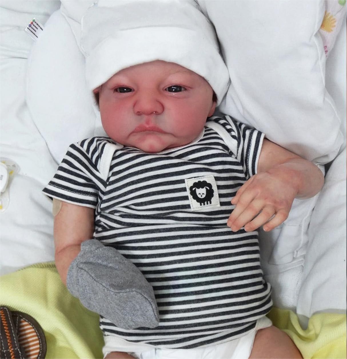 Лялька Zero pam Reborn Baby Full Silicone Lifelike 45 см Миюча  Хлопчик Реалістична, фото №1