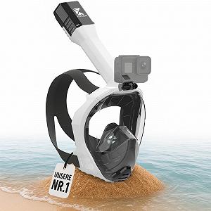 Маска для снорклінгу Khroom Seaview Pro, повнолицева, доросла - Фото 1