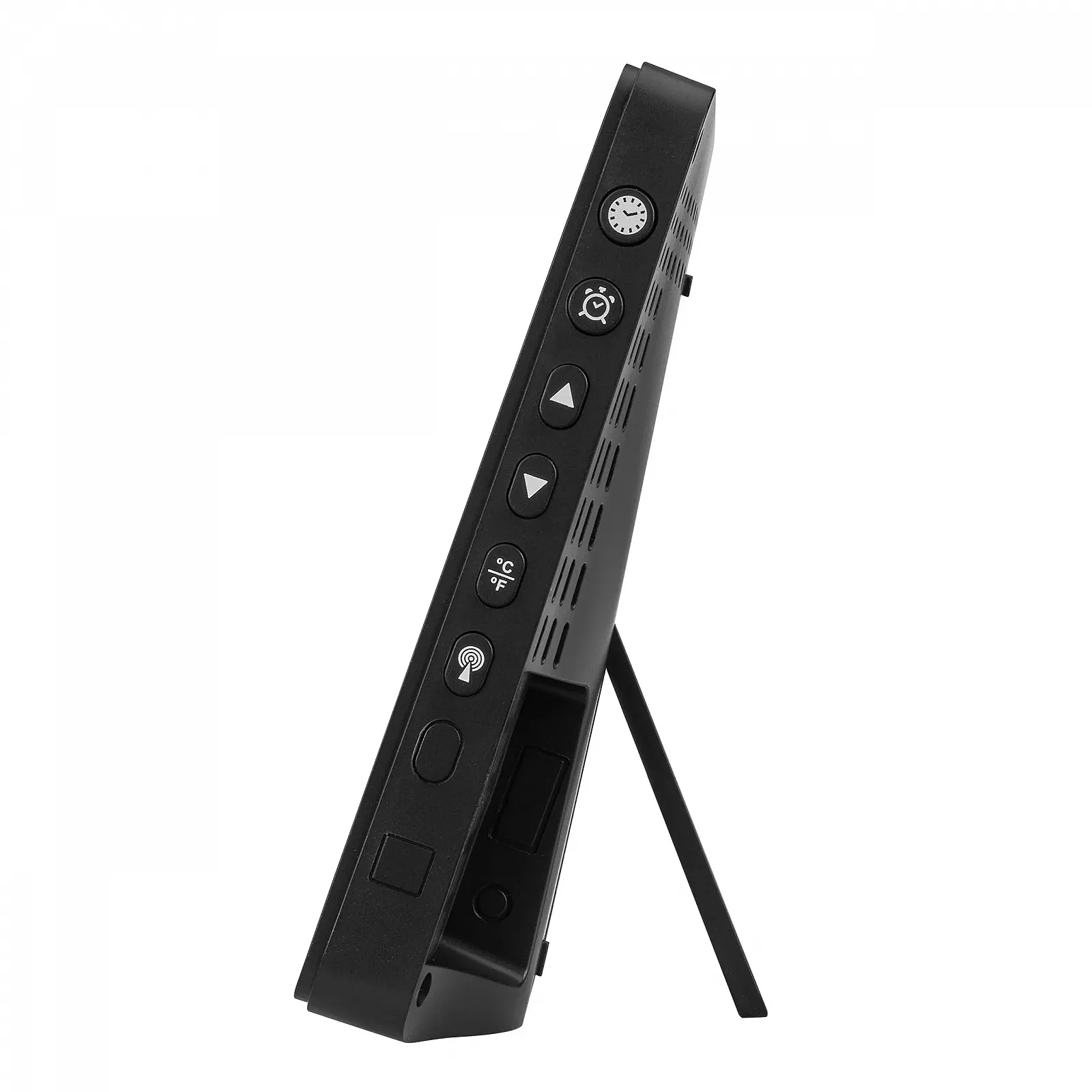 Цифровий радіокерований годинник TFA Dostmann 60.2557.01 з кімнатним кліматом та підсвічуванням, фото №3