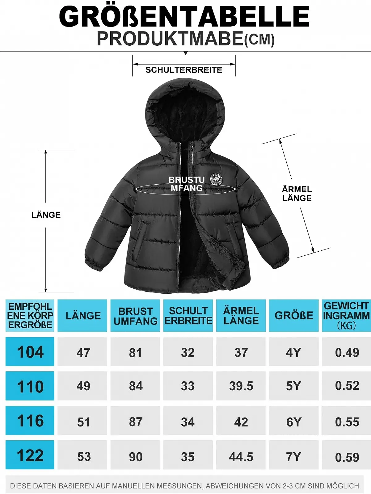 SOLOCOTE Зимове пальто для дівчинки, водовідштовхувальне, штучний пух, фото №6 SOLOCOTE Зимове пальто для дівчинки, водовідштовхувальне, штучний пух, фото №6