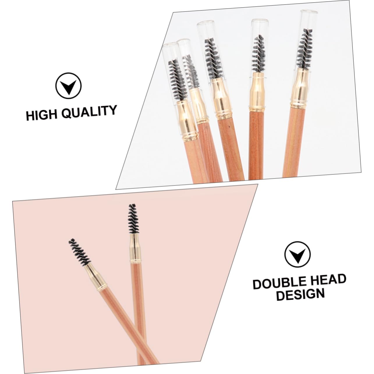 Карандаш для бровей Healvian 2 в 1 с кистью, фото №7