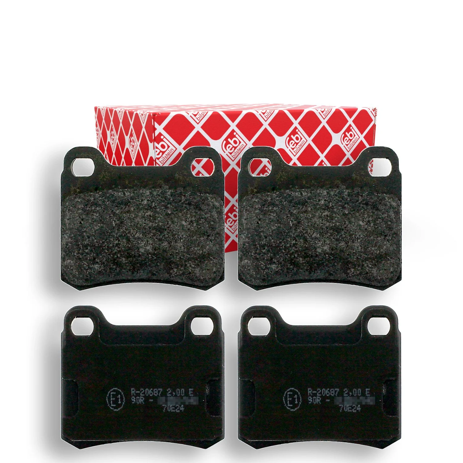 Комплект тормозных колодок, дисковый тормоз FEBI BILSTEIN 16154 для MERCEDES-BENZ, фото №1