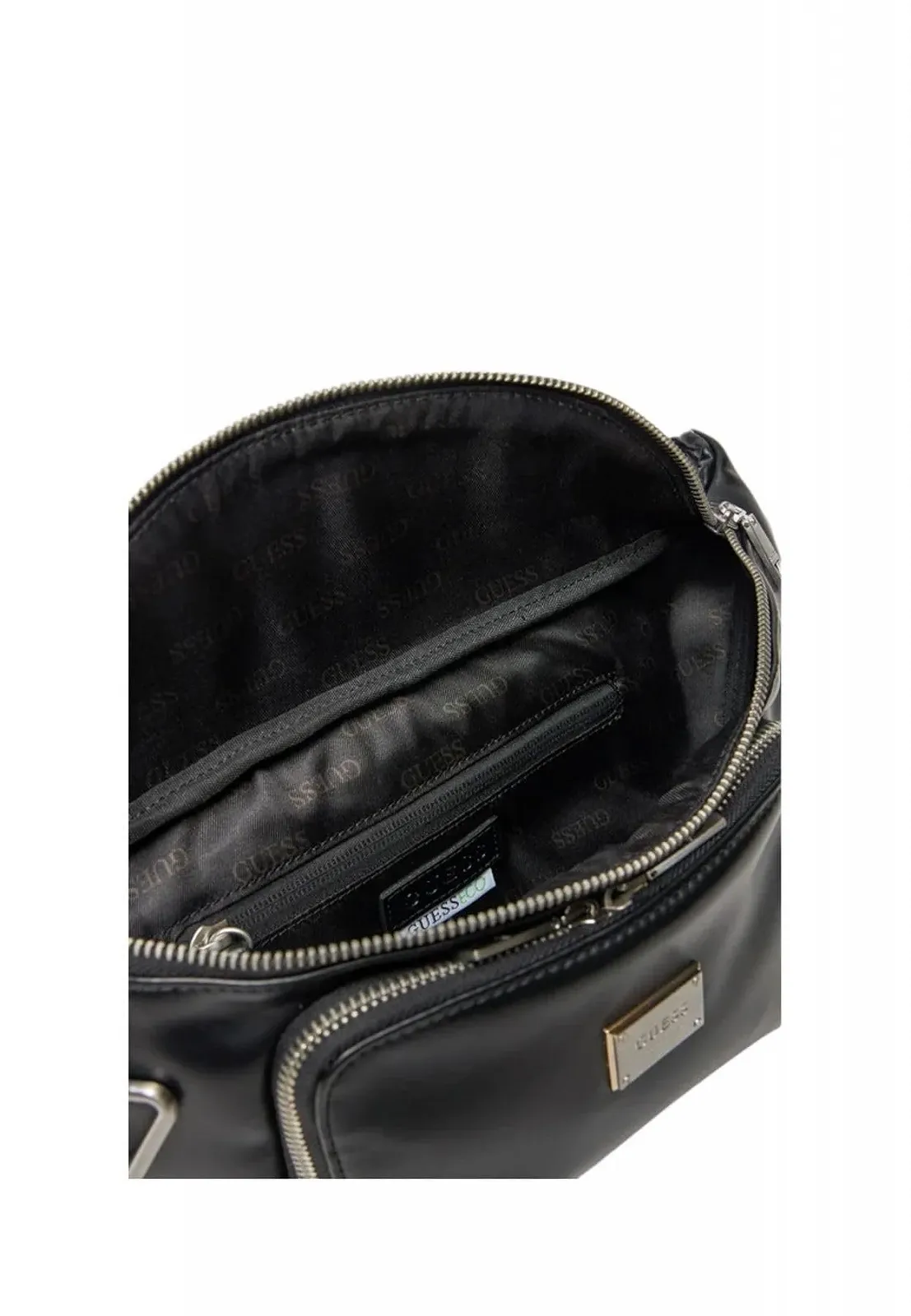 Сумка на пояс GUESS Maxi з кишенею Milano HMMILIP4456 Чорний, Чорний, один розмір, фото №2