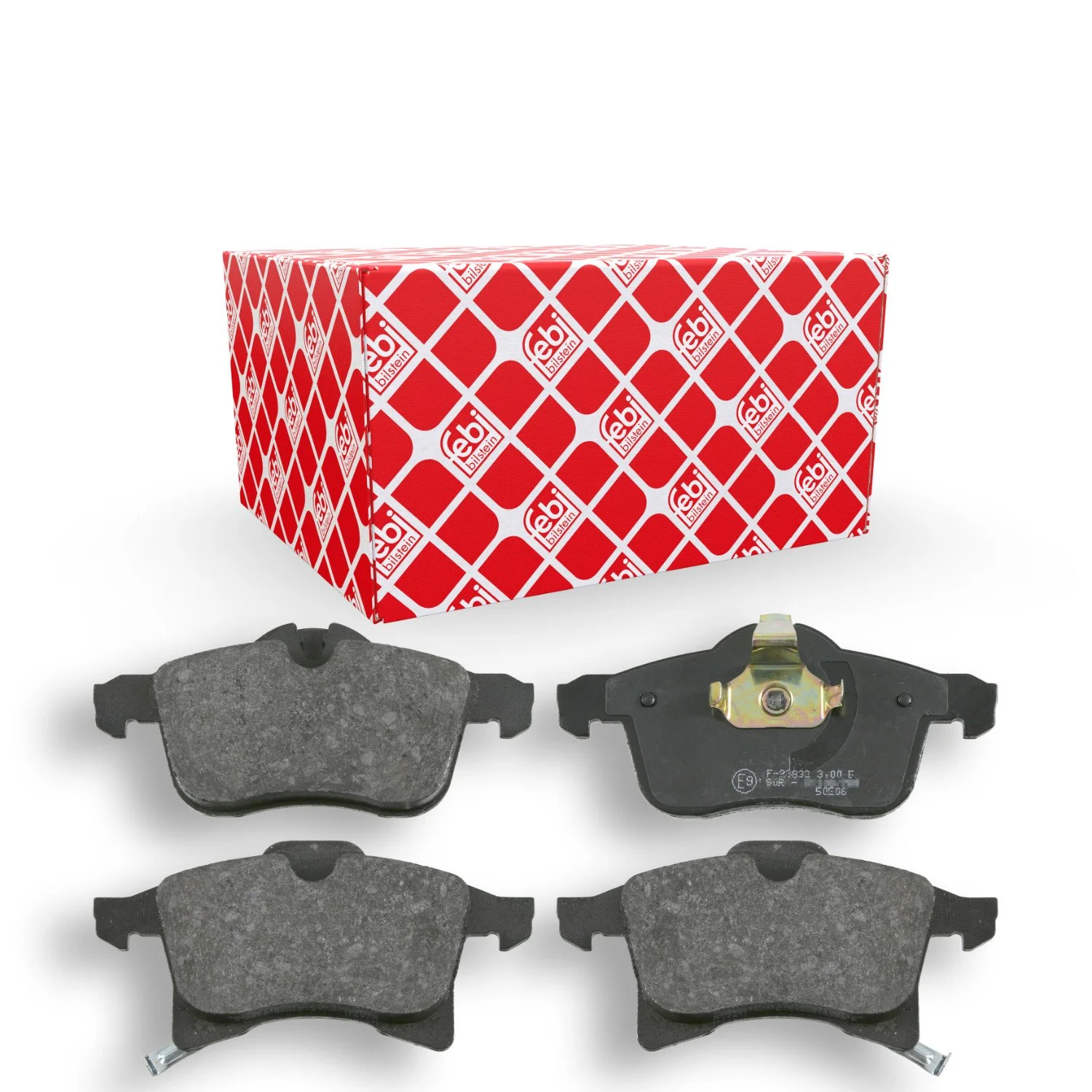 Комплект тормозных колодок, дисковый тормоз FEBI BILSTEIN 16491 для OPEL VAUXHALL, фото №1