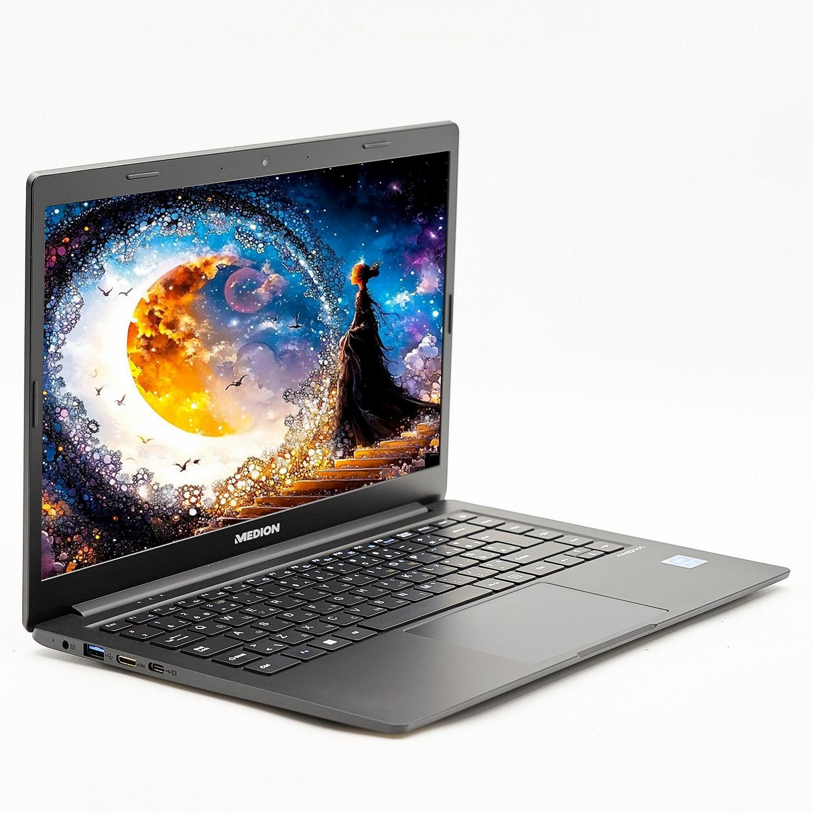 Ноутбук 14" Medion (Lenovo Group) Akoya E4252 Intel RAM 8 ГБ SSD 128 ГБ Intel Graphics Метал Ультрабук Win10 (4461), фото №3