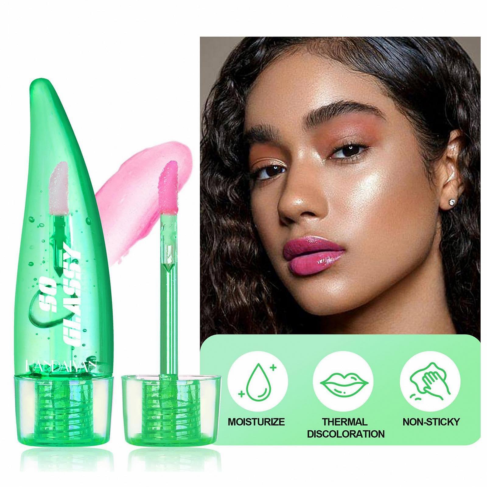 Набор блесков для губ Magic, 6 шт., блеск для губ, меняющий цвет, стойкий набор блесков для губ, увлажняющая желеобразная помада, средство для ухода за губами для женщин, девушек, фото №5