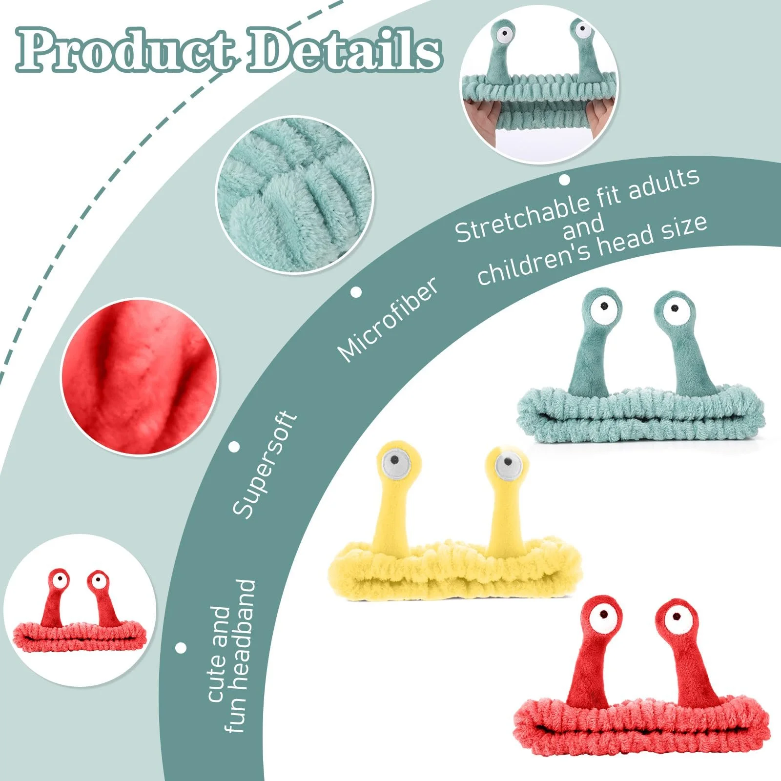 Пов'язка Косметична Набір, фото №3