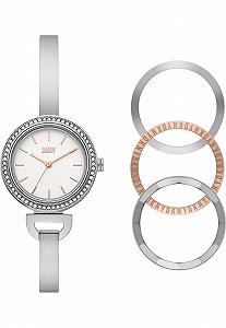Жіночий годинник DKNY Uptown D Кварцовий механізм/3 стрілки з браслетом з нержавіючої сталі NY6675Set - Фото 1