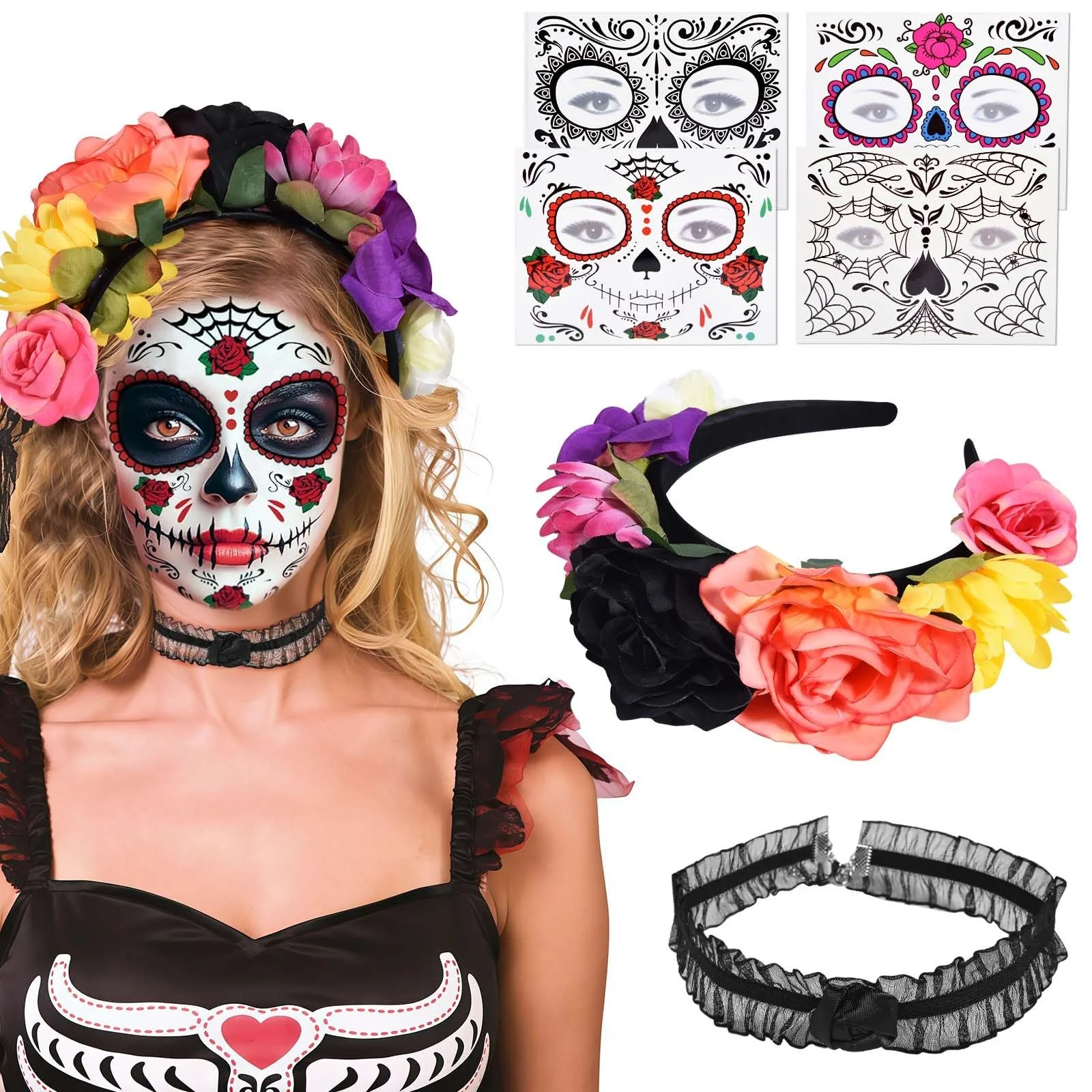 Обруч Цветы, фото №1