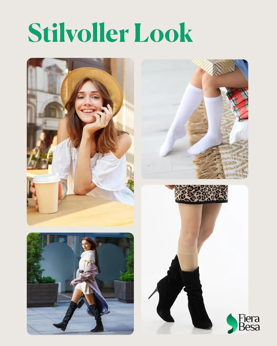 Жіночі бамбукові шкарпетки Гольфи 5 пар М'які та еластичні, фото №7