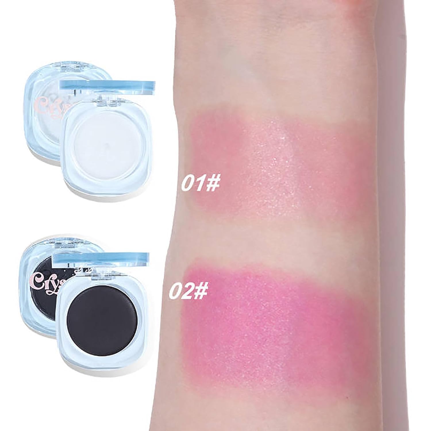 Бальзам Magic Colour Change Blush Crystal Make Up #01+02, фото №3