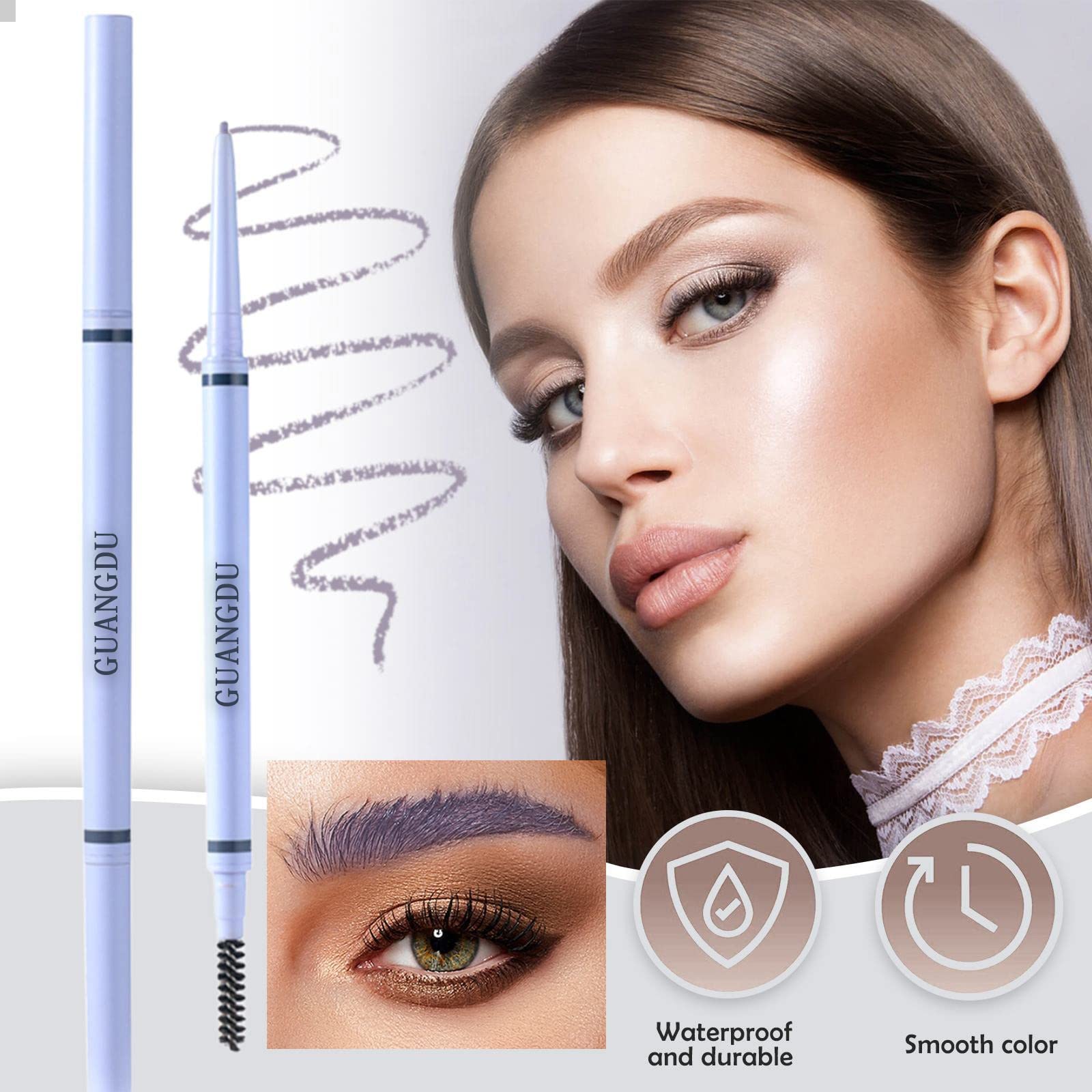 Карандаш для бровей Augenbrauenstift für Betonte Exakt Definierte Augenbrauen с треугольным прецизионным наконечником пигментированного цвета, фото №4