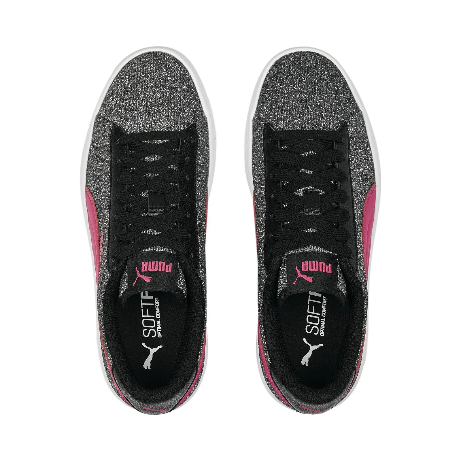 Кроссовки PUMA Smash V2 Glitz Glam Jr для девочек, фото №6