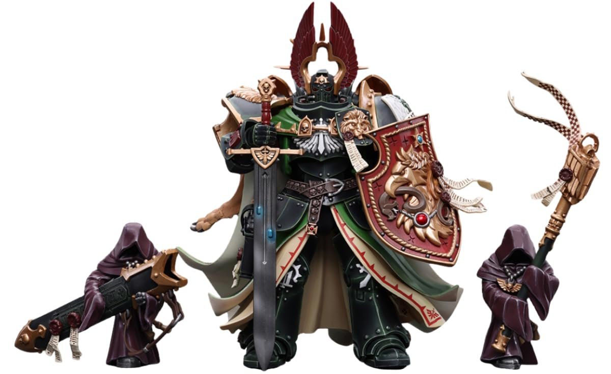 Фигурка коллекционная Warhammer 40k Dark Angels Primarch Lion EL Jonson JoyToy 1:18 EL Jonson, фото №6