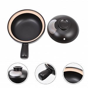 Форма для запікання Alipis керамічний з ручкою термостійкий гладка поверхня synthetic.ua - Фото 1