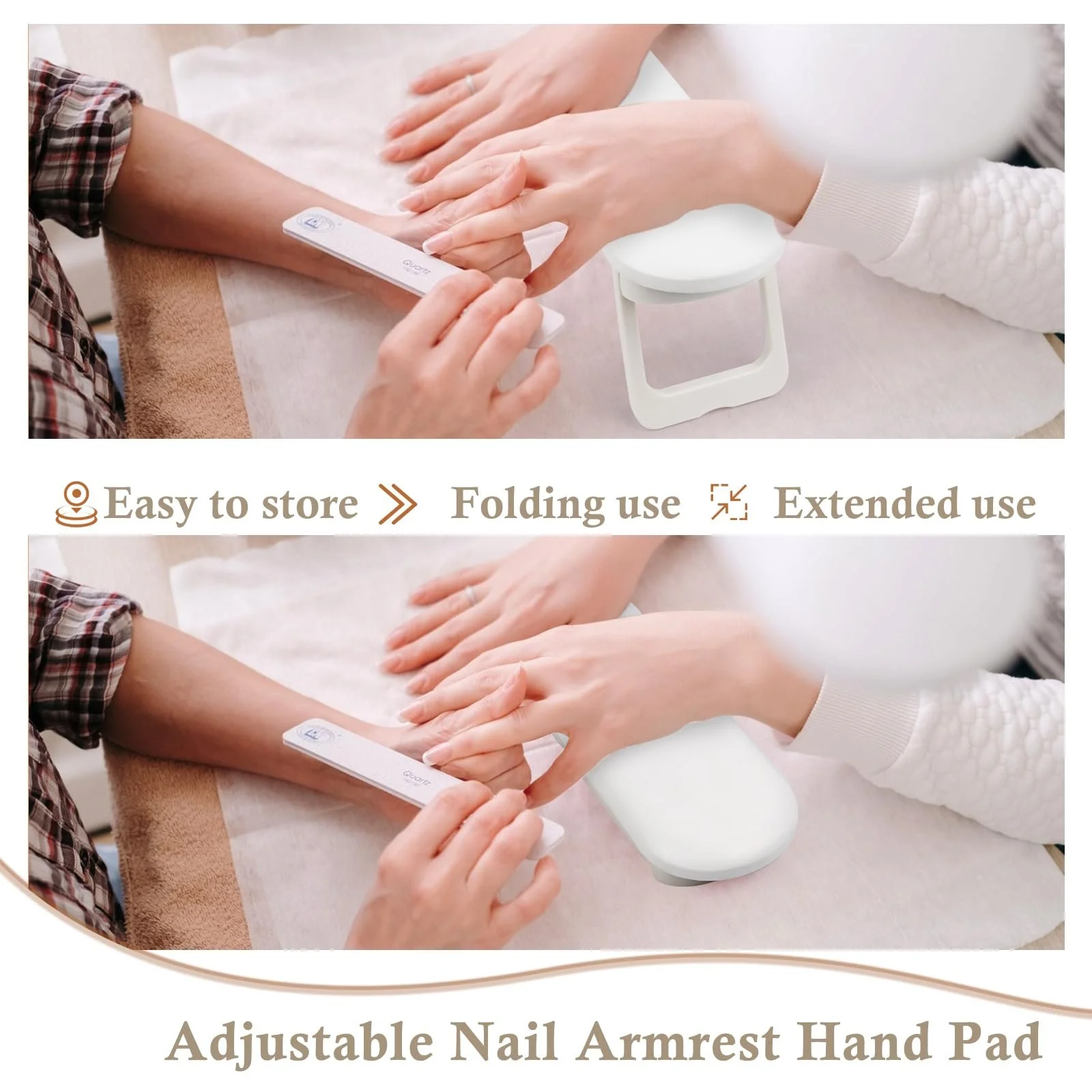 Підставка для рук манікюрна Біла, фото №4 Підставка для рук манікюрна Біла, фото №4