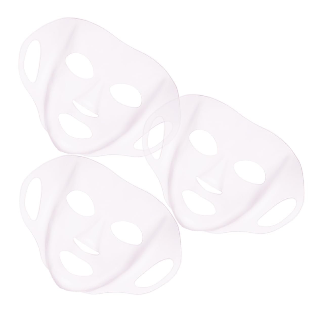 Маска для обличчя Healvian Силіконова Багаторазова Набір з 3 штук, фото №1