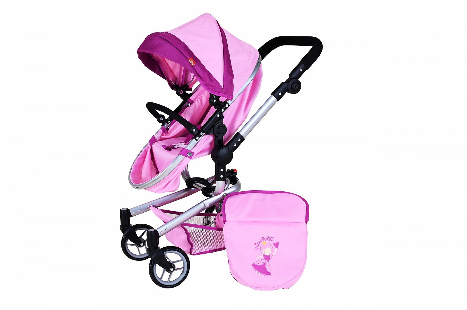 Коляска KNORRTOYS.COM 90937 для кукол Princess розовый, фото №5