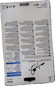 Гарнітура Hama In-Ear з мікрофоном для бездротових телефонів (2.5 мм роз'єм, дротова гарнітура, вкладиші з мікрофоном, моно, на одне вухо), з вушною петлею, вимикачем звуку, кліпсою) Чорний synthetic.ua - Фото 1