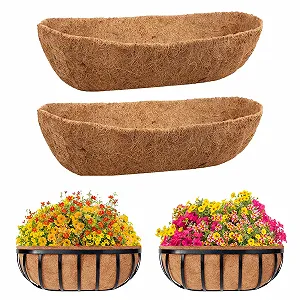 Вкладиші для кашпо Riare з кокосового волокна 24 дюйми - Фото 1