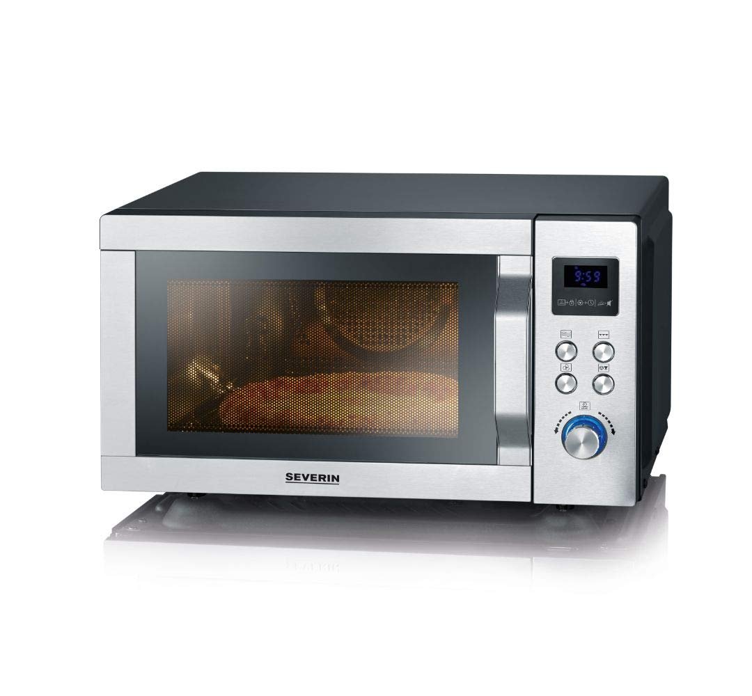 Микроволновая печь 4-в-1 SEVERIN Pizza Express MW 7759 230 °C Матовая черная, фото №1 Микроволновая печь 4-в-1 SEVERIN Pizza Express MW 7759 230 °C Матовая черная, фото №1