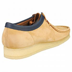 Мокасины Clarks Originals Wallabee мужские synthetic.ua - Фото 1