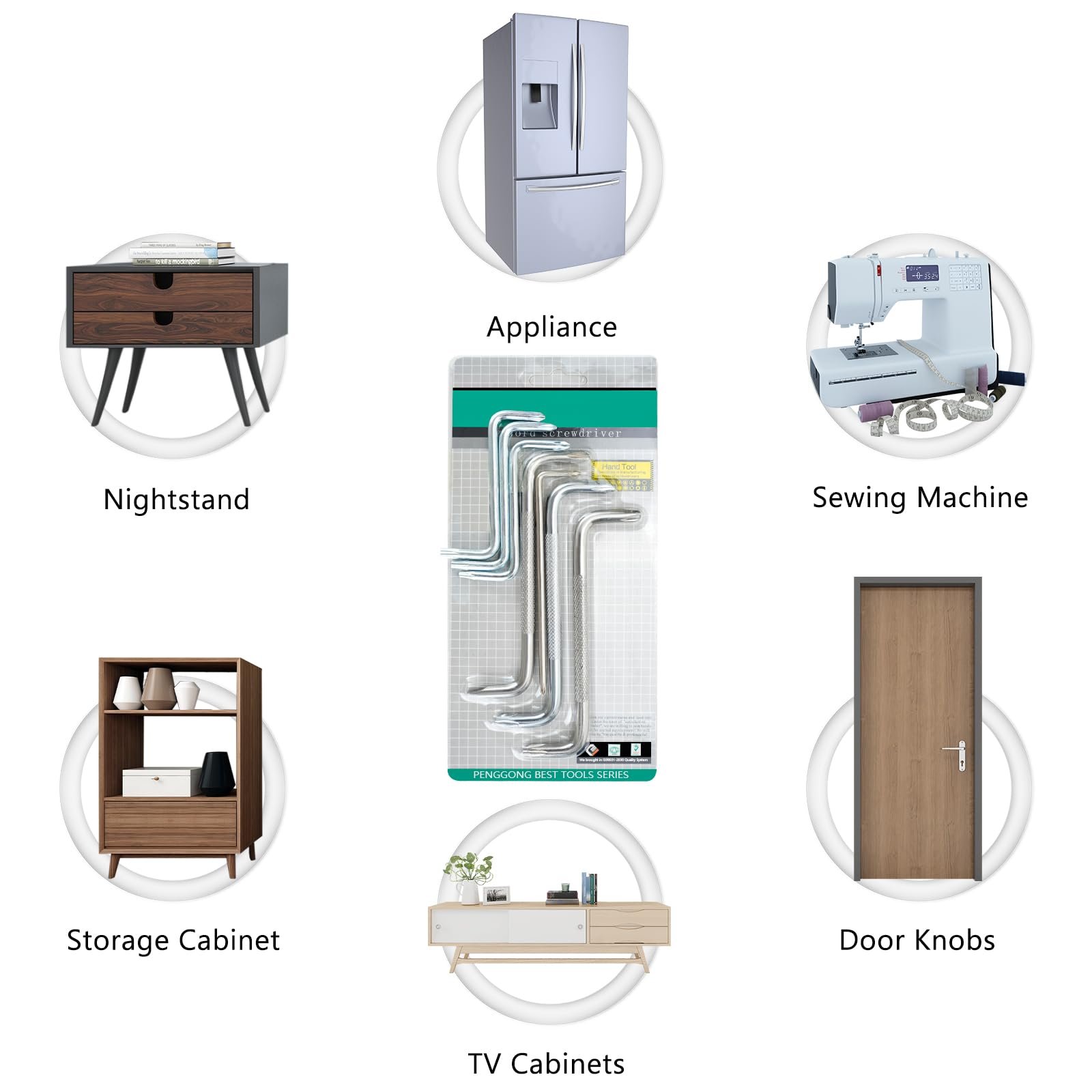 Набір викруток Mulaibdin 6 шт Offset PH0/PH1/PH2/T20/T25 Головка з магнітним Z-подібним приводом з Phillips і плоскою головкою, фото №7 Набір викруток Mulaibdin 6 шт Offset PH0/PH1/PH2/T20/T25 Головка з магнітним Z-подібним приводом з Phillips і плоскою головкою, фото №7