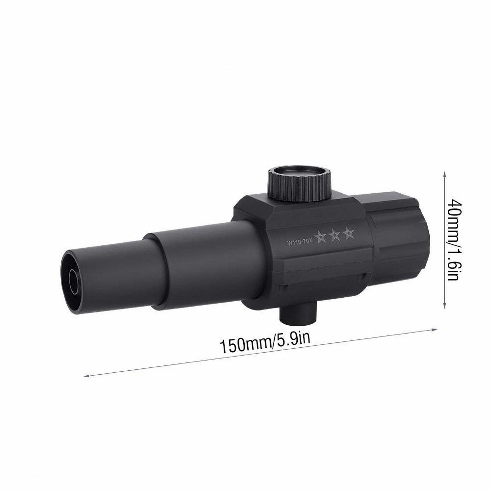 Монокуляр PUSOKEI 2MP Цифровий 70x Zoom Smart USB з детекцією руху з монокуляром з штативом, фото №7