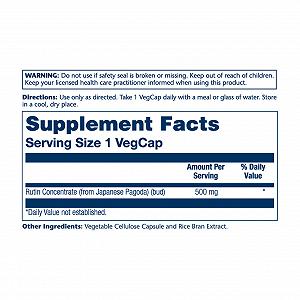 Rutin 500mg 90 vcaps synthetic.ua - Фото 1