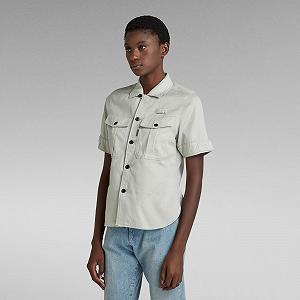 Жіноча сорочка G-Star RAW Officer T-Shirt - S synthetic.ua - Фото 1