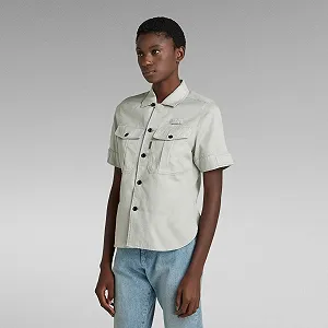 Жіноча сорочка G-Star RAW Officer T-Shirt - S synthetic.ua - Фото 1